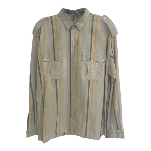 Chemise en lin et coton