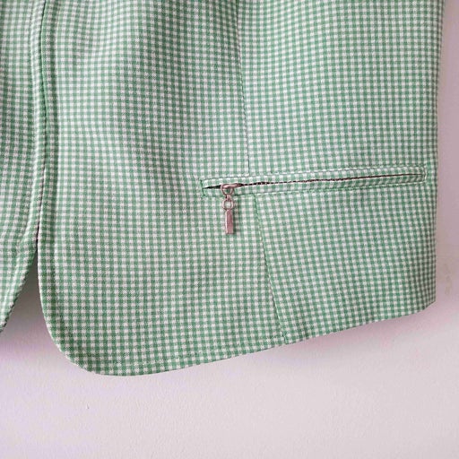 Gilet sans manches en vichy
