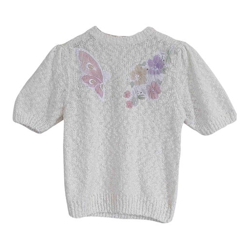 Short-sleeved sweater