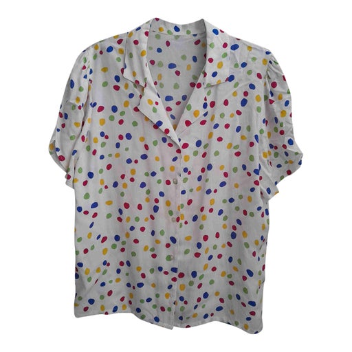 Polka dot blouse