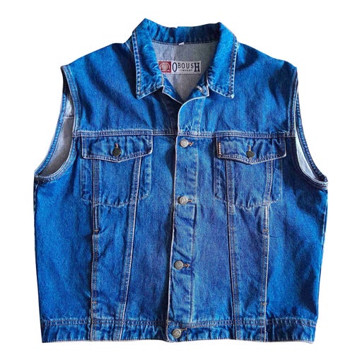 Gilet sans manches en jean