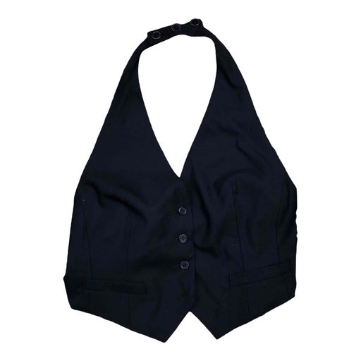 Reversible backless cardigan