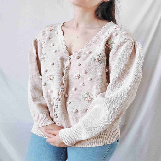 Floral cardigan