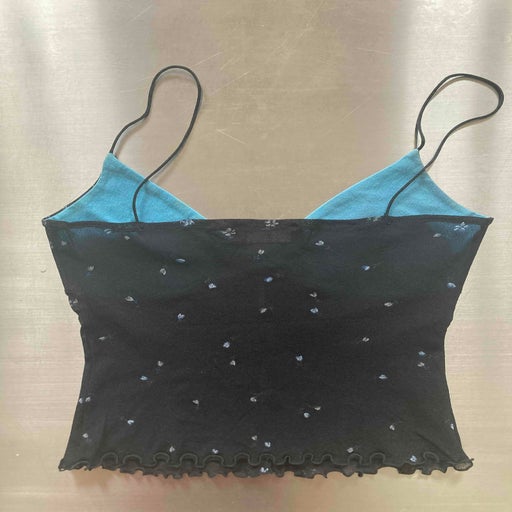 Crop top à fleurs