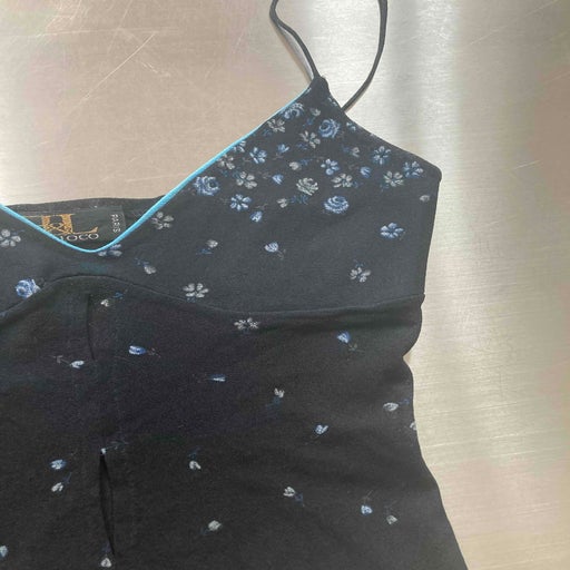 Crop top à fleurs