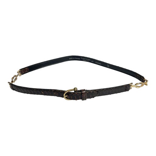 Ceinture en serpent