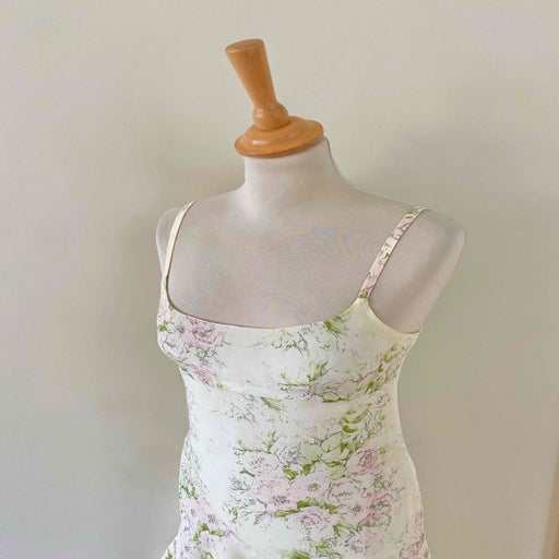 Mini robe en soie