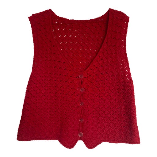 Gilet sans manches en laine