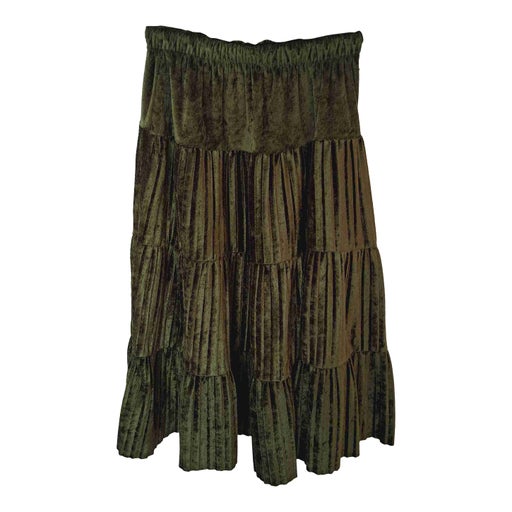 Velvet skirt