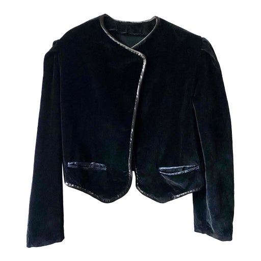 Veste en coton et soie