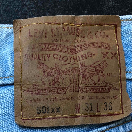 Levi's 501xx W31L36 jeans