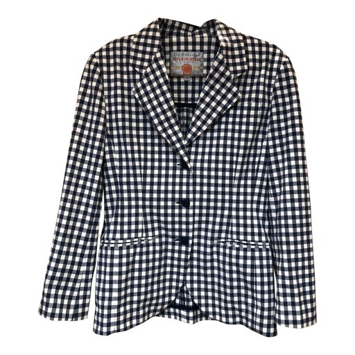 Blazer en vichy