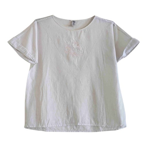White cotton top