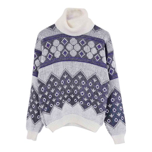 Patterned sweater