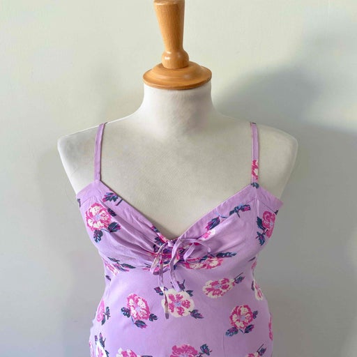 Robe midi en soie
