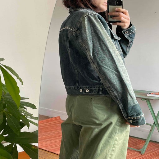 Veste en jean Y2K