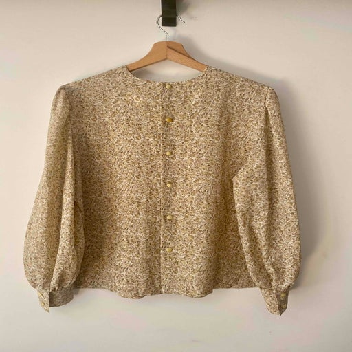 Blouse à fleurs