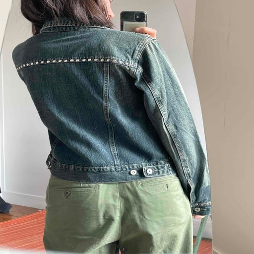 Veste en jean Y2K
