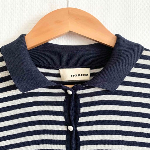 Rodier sailor dress in silk