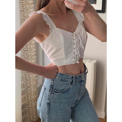 Crop top corset