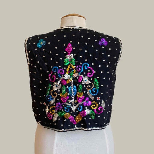 Gilet en sequins