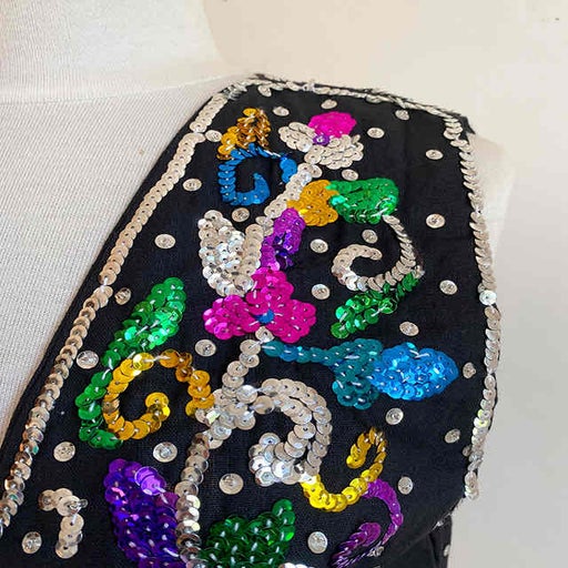 Gilet en sequins