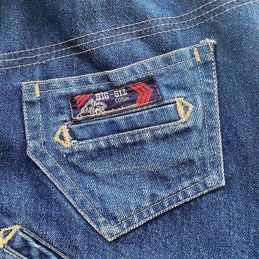 Veste sans manches en jean