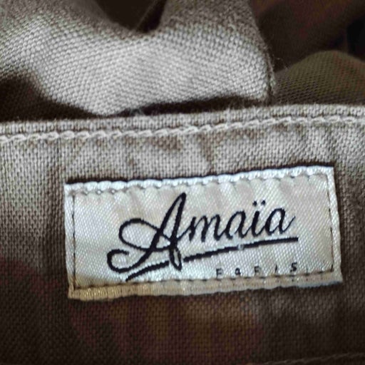 Pantalon à pont en lin