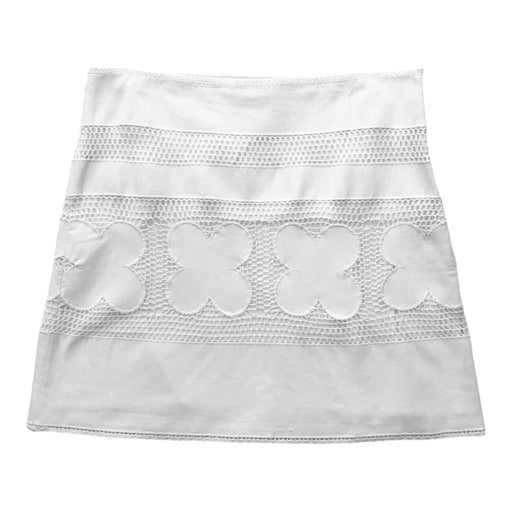 Jupe en crochet Alberta Ferretti.