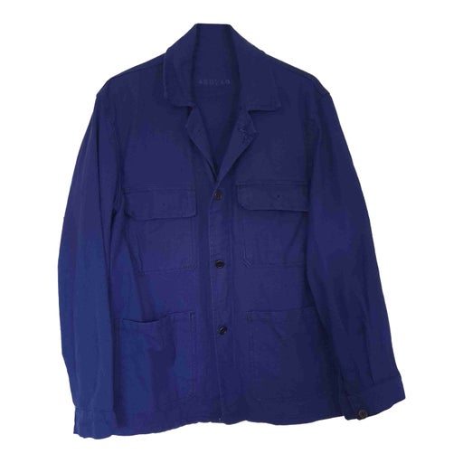 Blue work jacket
