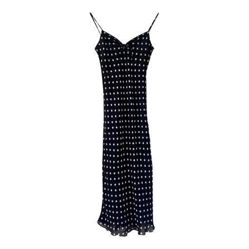 Robe midi à pois