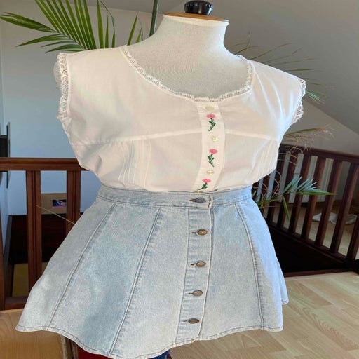 Crop top en coton