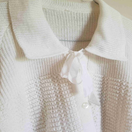 Wide neck sweater