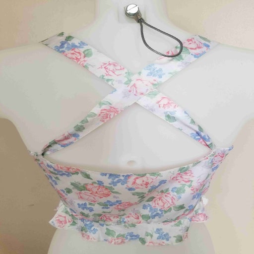 Floral bustier