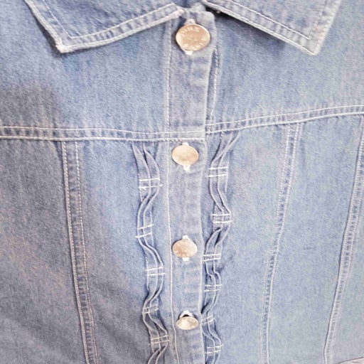 denim top