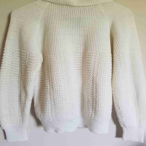 Wide neck sweater