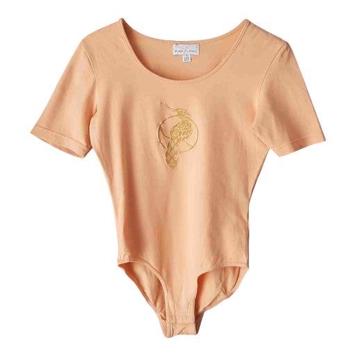 Embroidered bodysuit