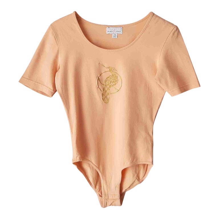 Embroidered bodysuit
