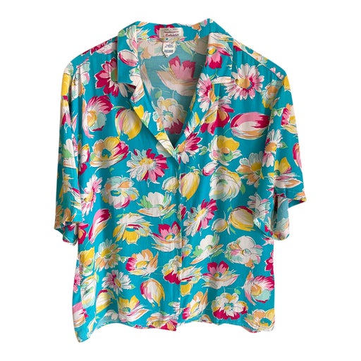 Chemise à fleurs