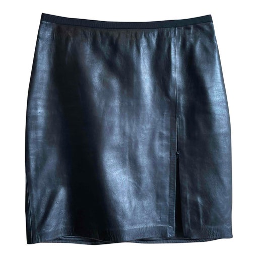 Leather skirt