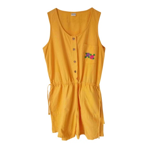 Combi-short en coton