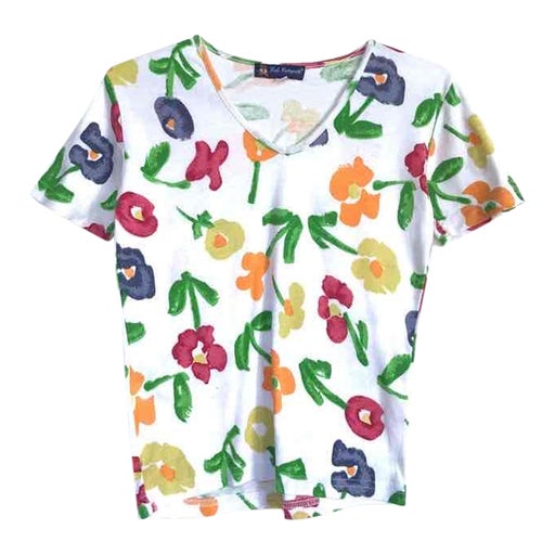  T-shirt fleuri Lulu Castagnette
