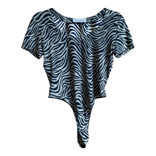 Christian Dior zebra bodysuit