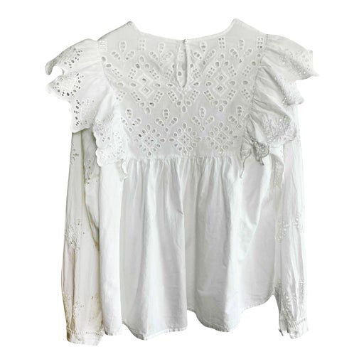Blouse brodée