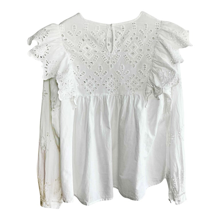 Blouse brodée