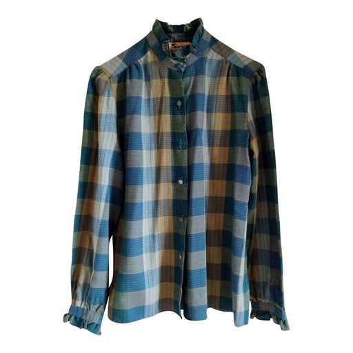 Checked blouse