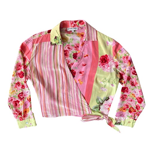 Silk heart wrap