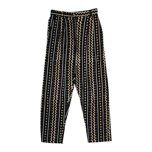 Pantalon à motifs