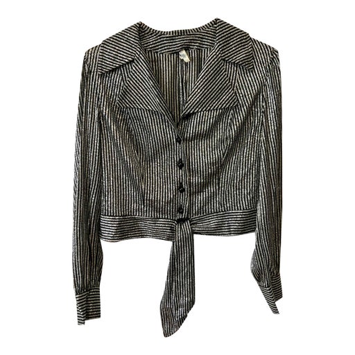 Crop top lurex