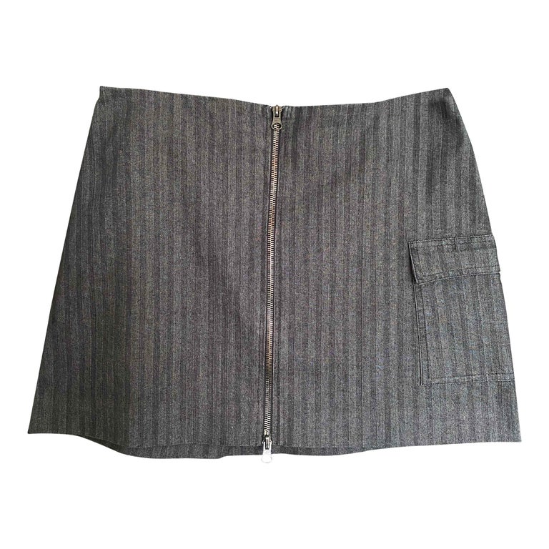 Mini-jupe en coton